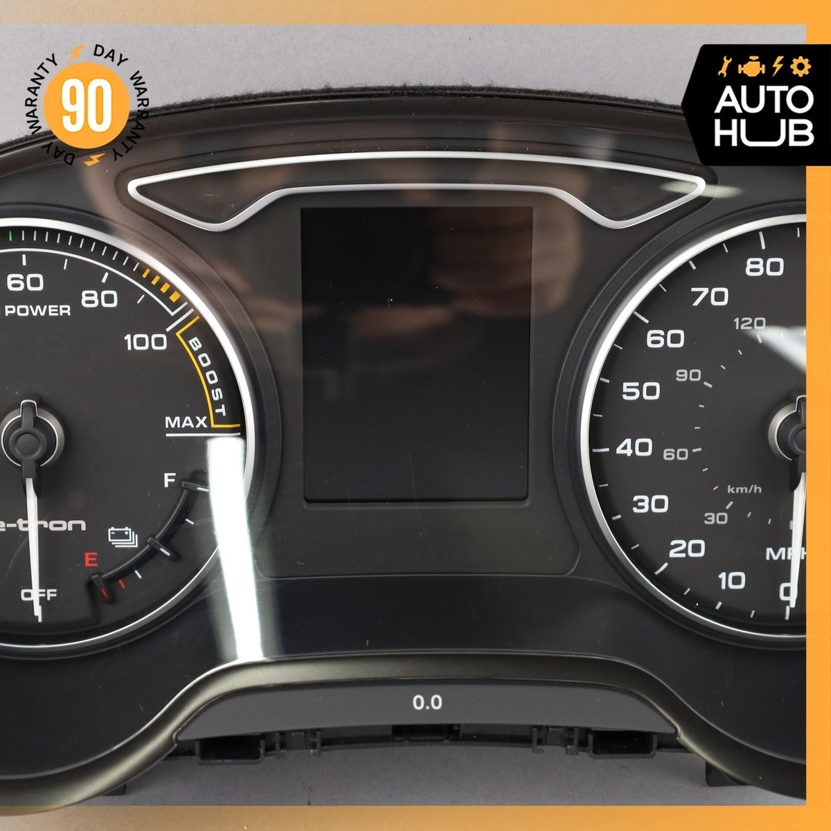 2016 Audi 8V A3 E-Tron Instrument Cluster Speedometer 8V0920972G OEM 94k - photo 5