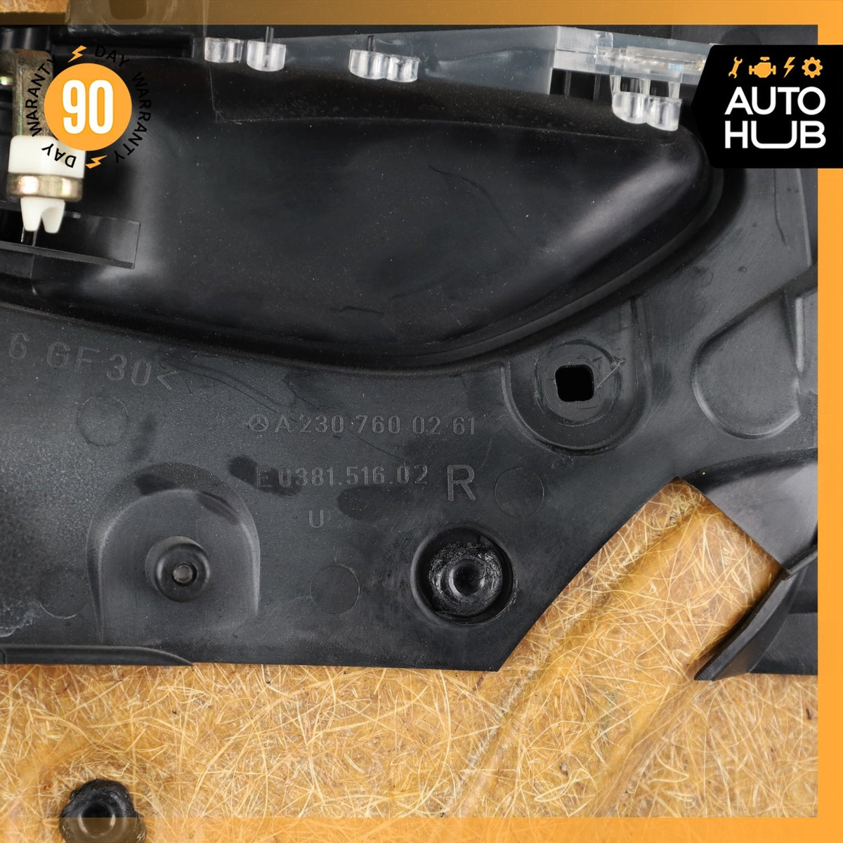 03-06 Mercedes R230 SL500 SL55 AMG Right Passenger Side Interior Door Panel OEM - photo 22