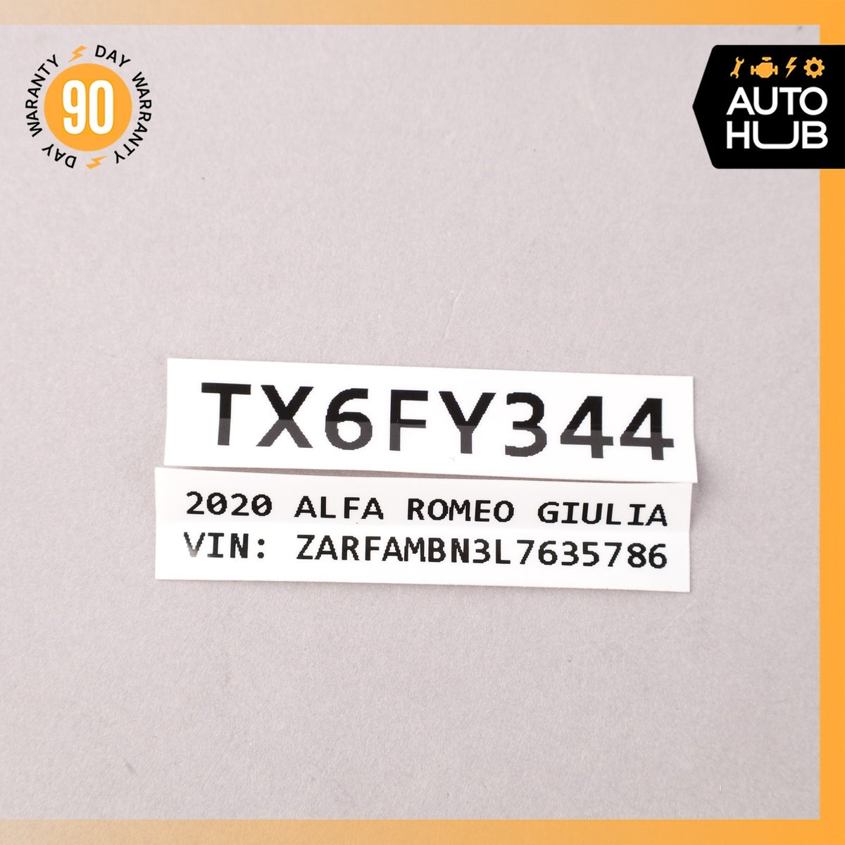 17-26 Alfa Romeo 952 Giulia Information Navigation Display Screen Monitor OEM - photo 17