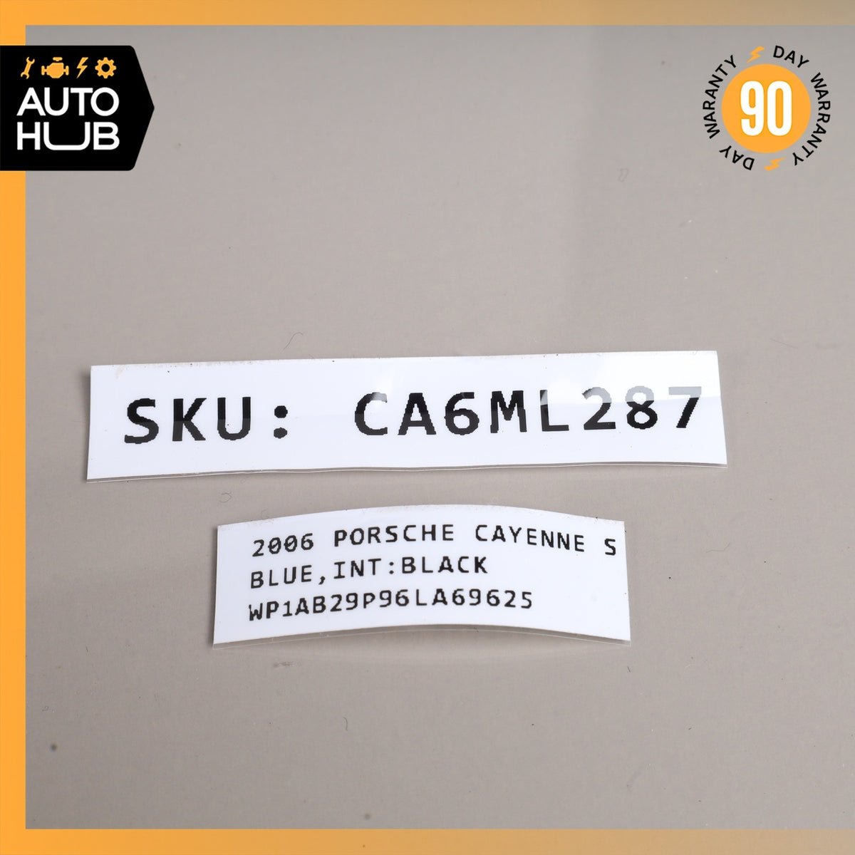 03-12 Porsche Cayenne 955 / GTC GT Flying Spur Anti Theft Alarm Module OEM - photo 9