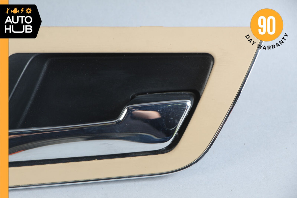 10-13 Mercedes W221 S550 S400 Rear Right Side Interior Door Handle Beige OEM - photo 2