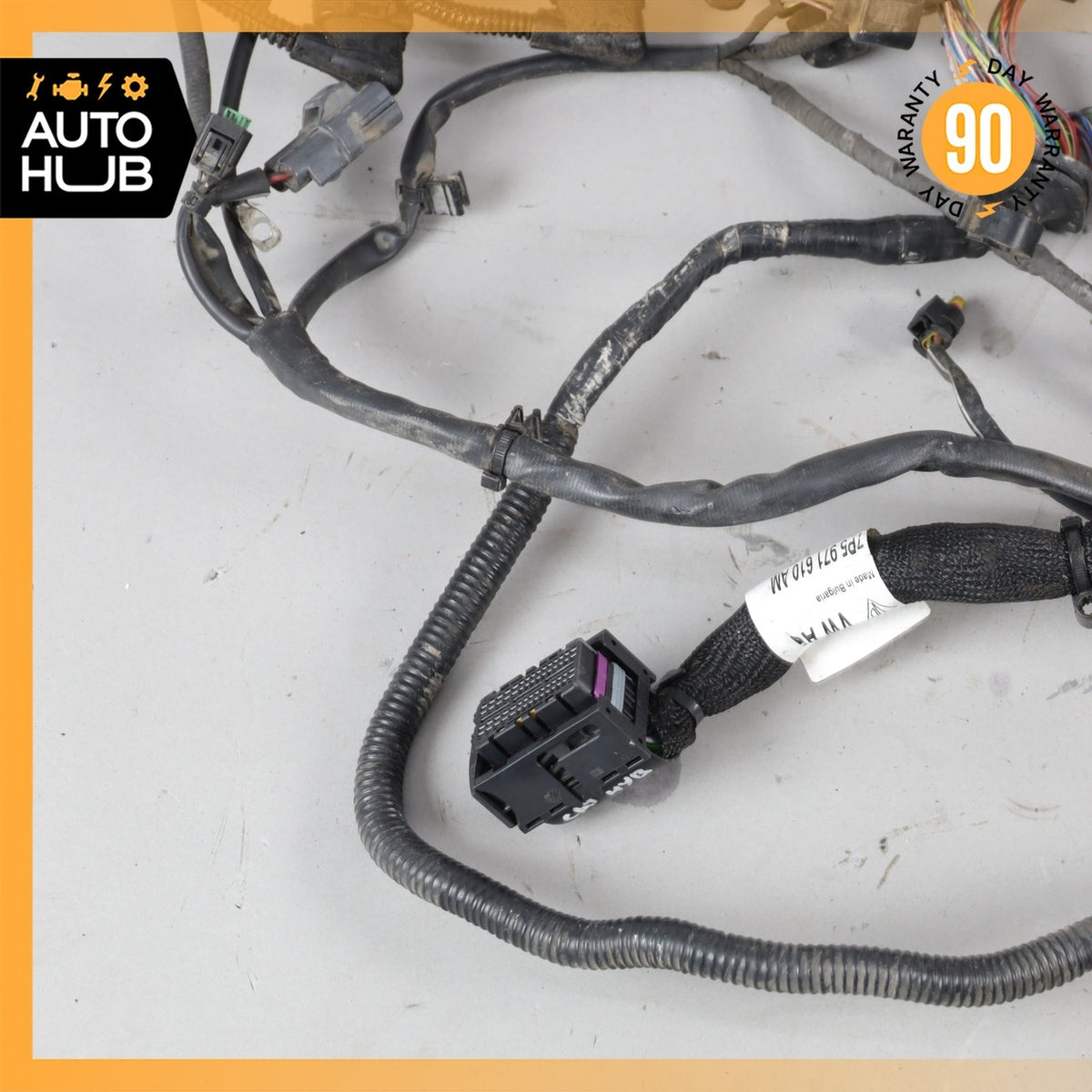 15-18 Porsche Cayenne 958 E-Hybrid Engine Motor Wire Wiring Cable Harness OEM - photo 17