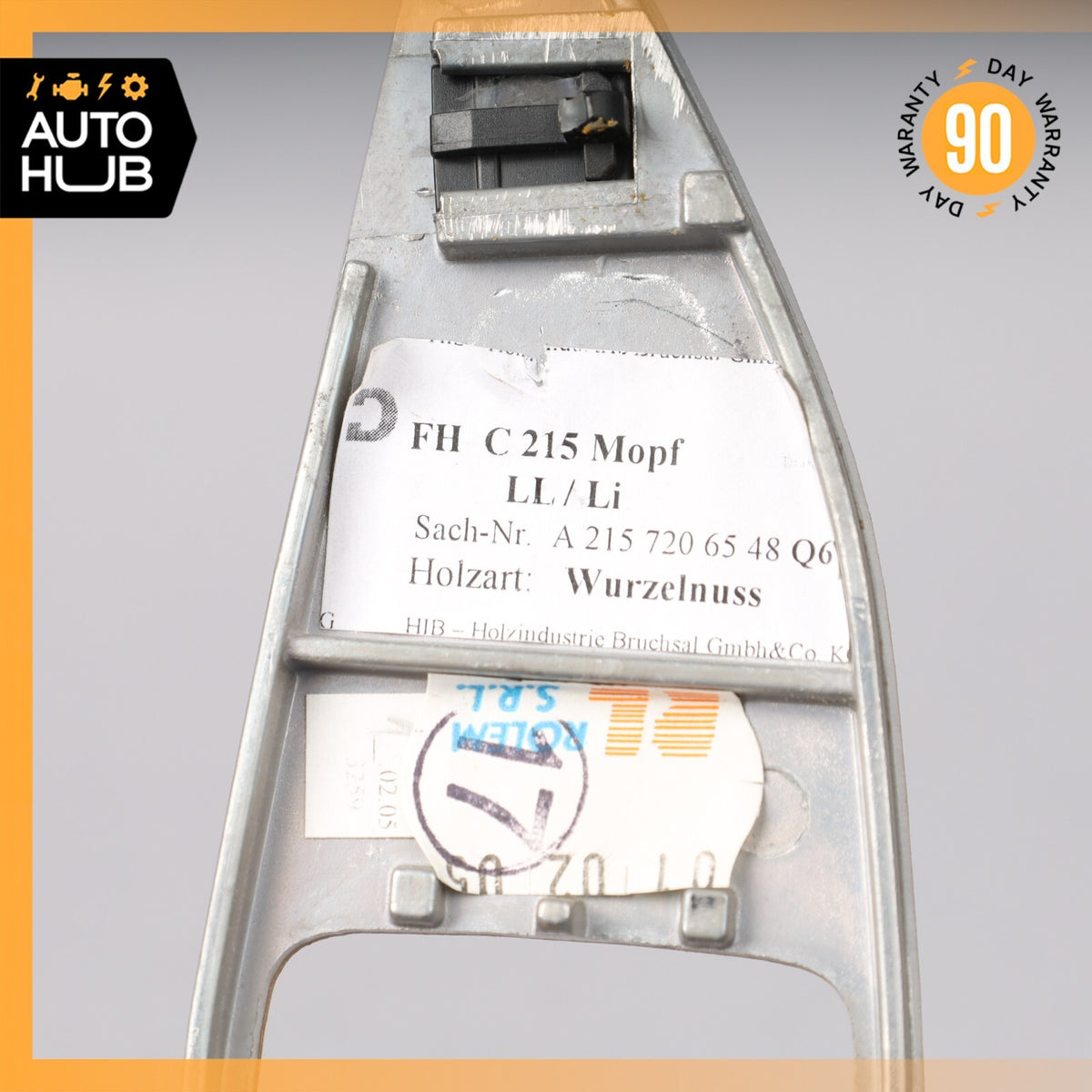 03-06 Mercedes W215 CL600 CL55 AMG Left Door Master Window Switch Bezel Trim OEM - photo 11