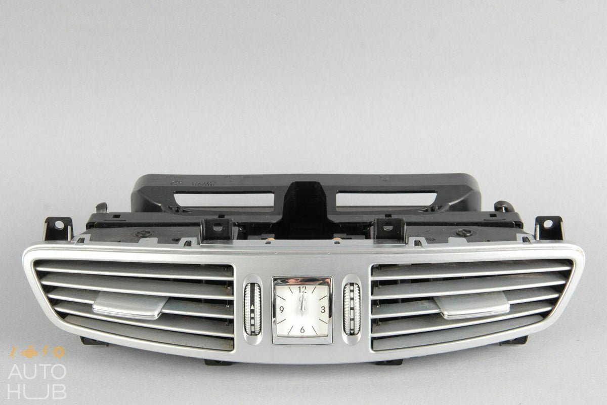 07-14 Mercedes W216 CL550 CL600 Dashboard Center A/C AC Air Vent w/ Clock OEM - photo 3