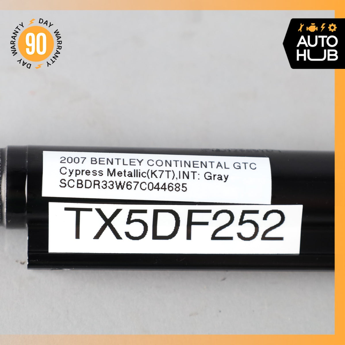 Bentley Continental GTC Right or Left Side Top Hydraulic Lift Cylinder OEM - photo 9