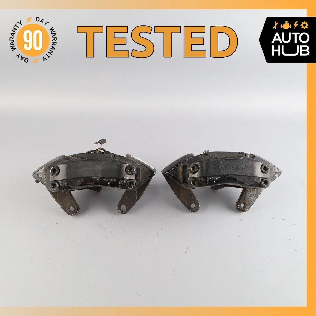 Mercedes W220 S600 CL600 Brake Caliper Calipers Front Left & Right Set OEM - photo 1
