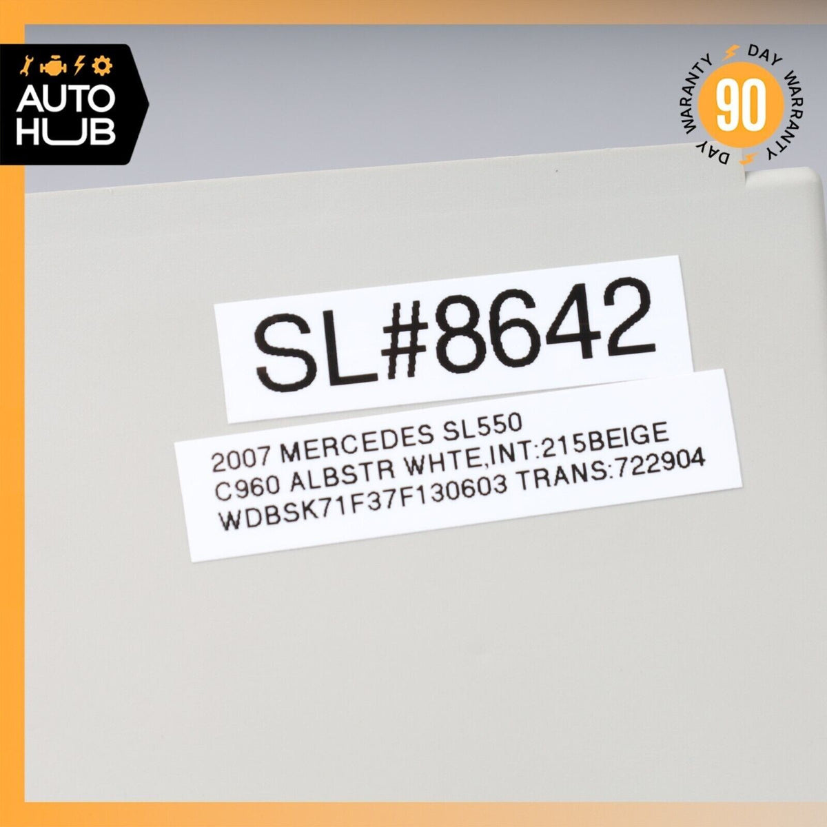 03-11 Mercedes R230 SL550 E320 Central Gateway Control Module 2305407145 OEM - photo 7
