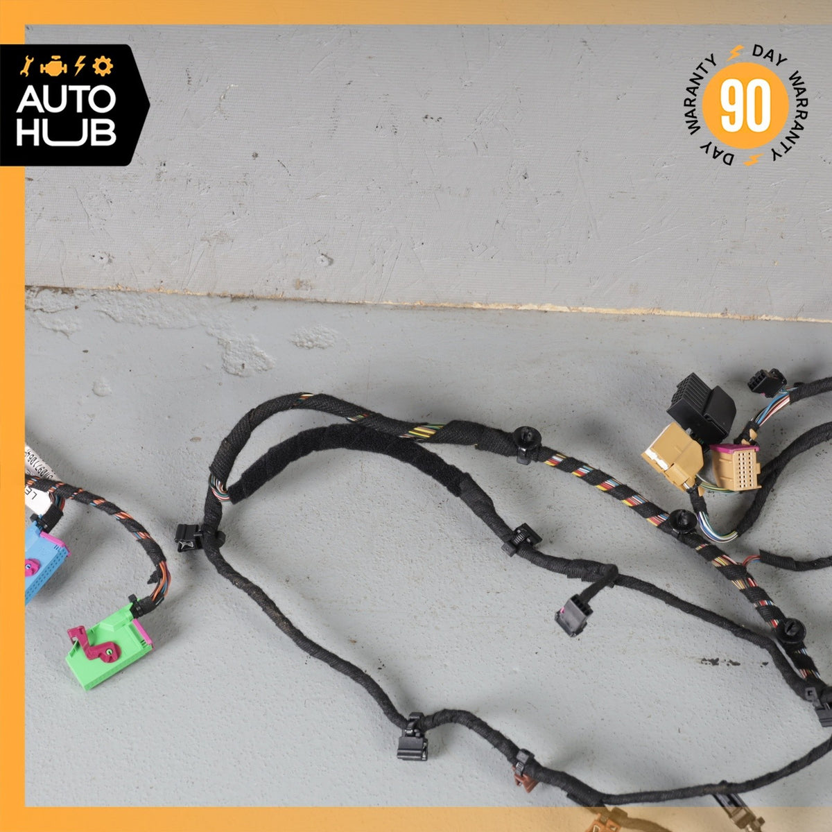 04-07 Bentley Continental GTC GT Dashboard Intrument Cluster Wiring Harness OEM - photo 18