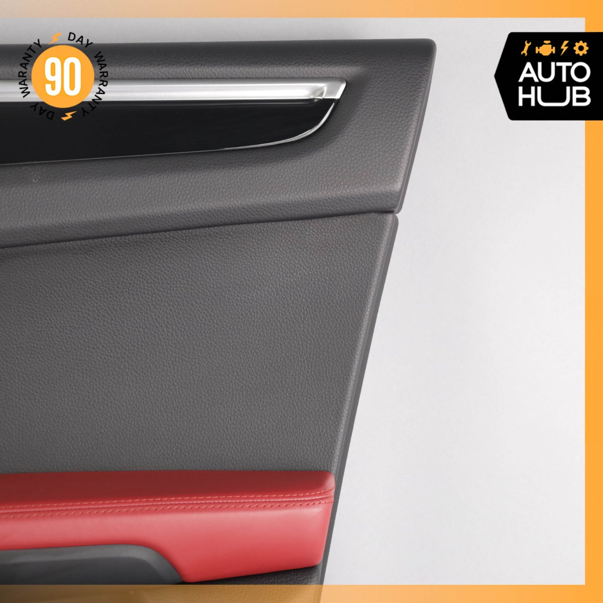 15-24 Porsche Macan 95B Front Right Passenger Side Interior Door Panel Black OEM - photo 4
