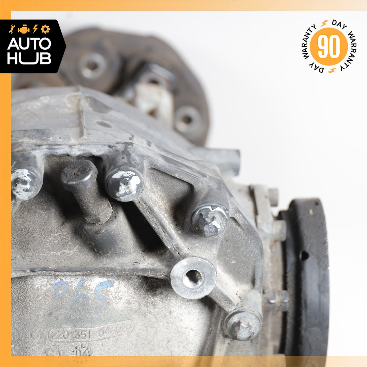 03-06 Mercedes W215 CL55 S55 Rear Axle Carrier Differential Diff 2.65 OEM - photo 9