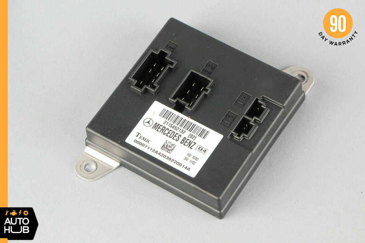 03-11 Mercedes W211 E350 E500 CLS500 Body Control Module Unit BCM 2115452132 OEM - photo 1
