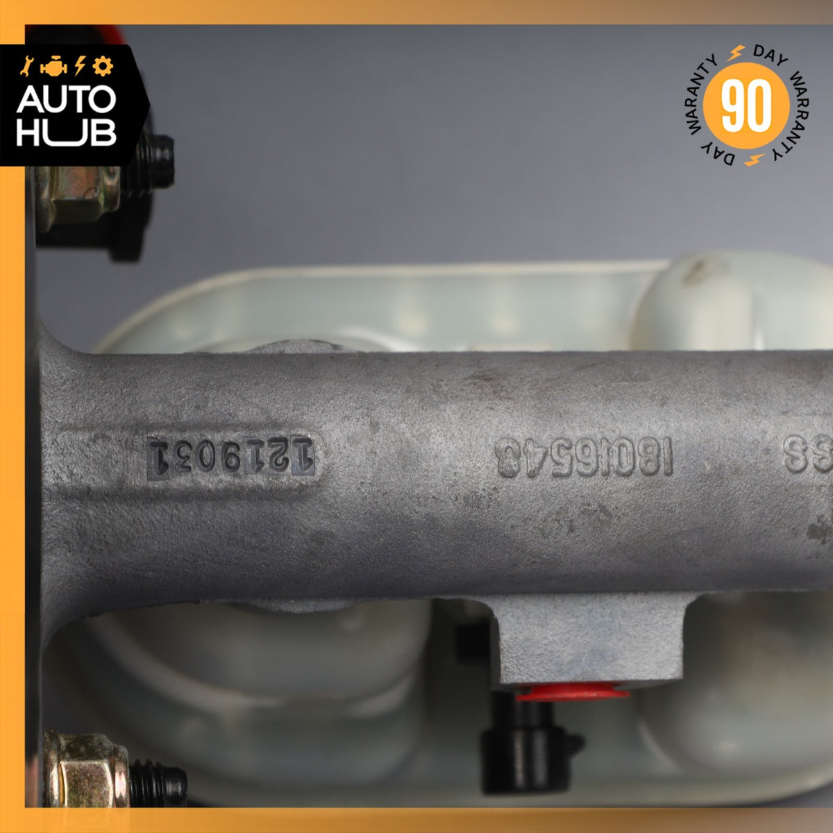 04-08 Cadillac XLR Master Cylinder Power Brake Booster 18016548 OEM - photo 10
