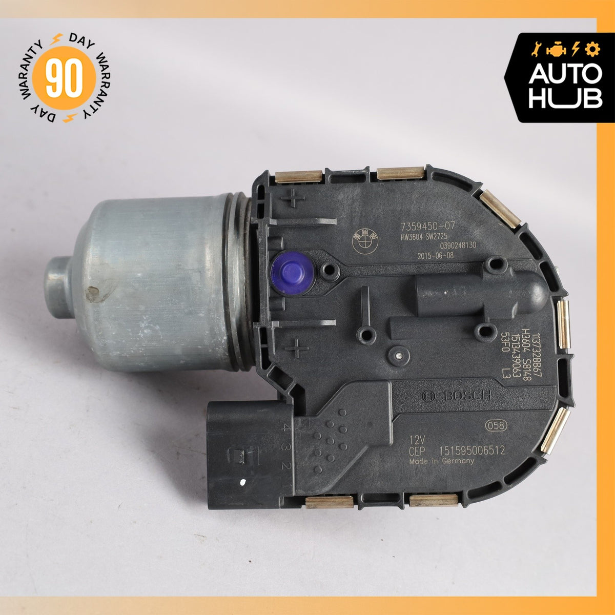 14-21 BMW i3 I01 Right Passenger Side Windshield Wiper Motor OEM 80k - photo 8