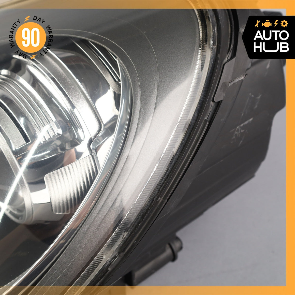 11-14 Porsche Cayenne 958 Left Driver Side Headlight Lamp Halogen OEM - photo 4