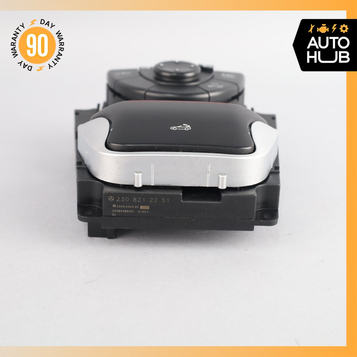 Mercedes R230 SL500 SL55 Convertible Top Roof ABC Mirror Control Switch OEM - photo 11
