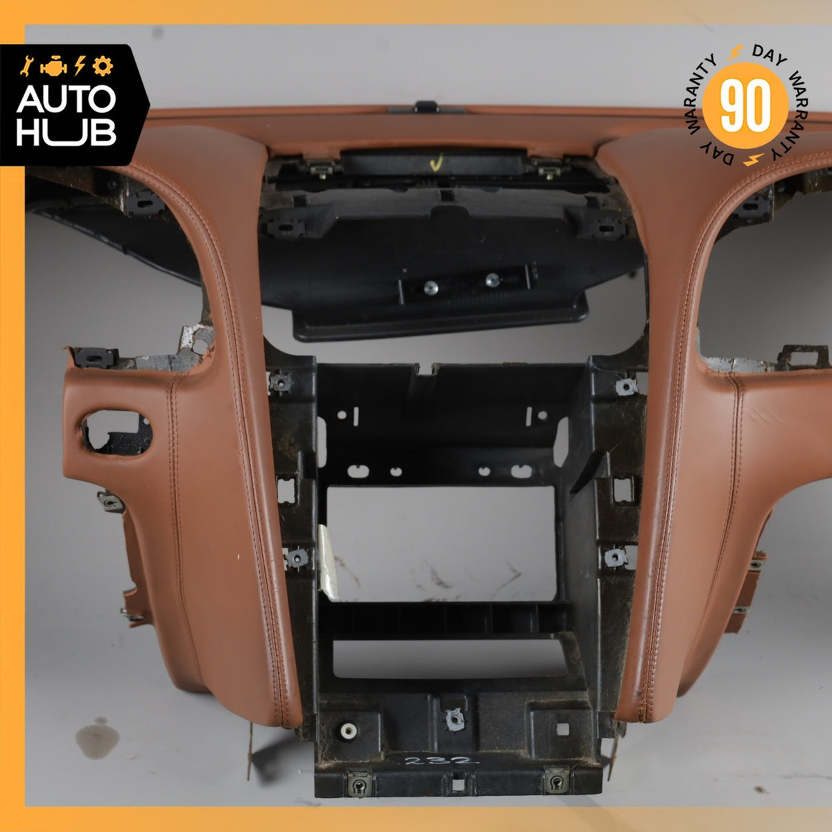 03-06 Bentley Continental GT Dashboard Panel Dash Board Brown 3W1857669N OEM 87k - photo 3