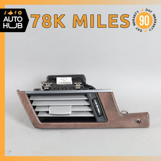 10-13 Mercedes W212 E350 Dashboard Dash AC A/C Air Vent Left Trim Wood OEM 78k - photo 1