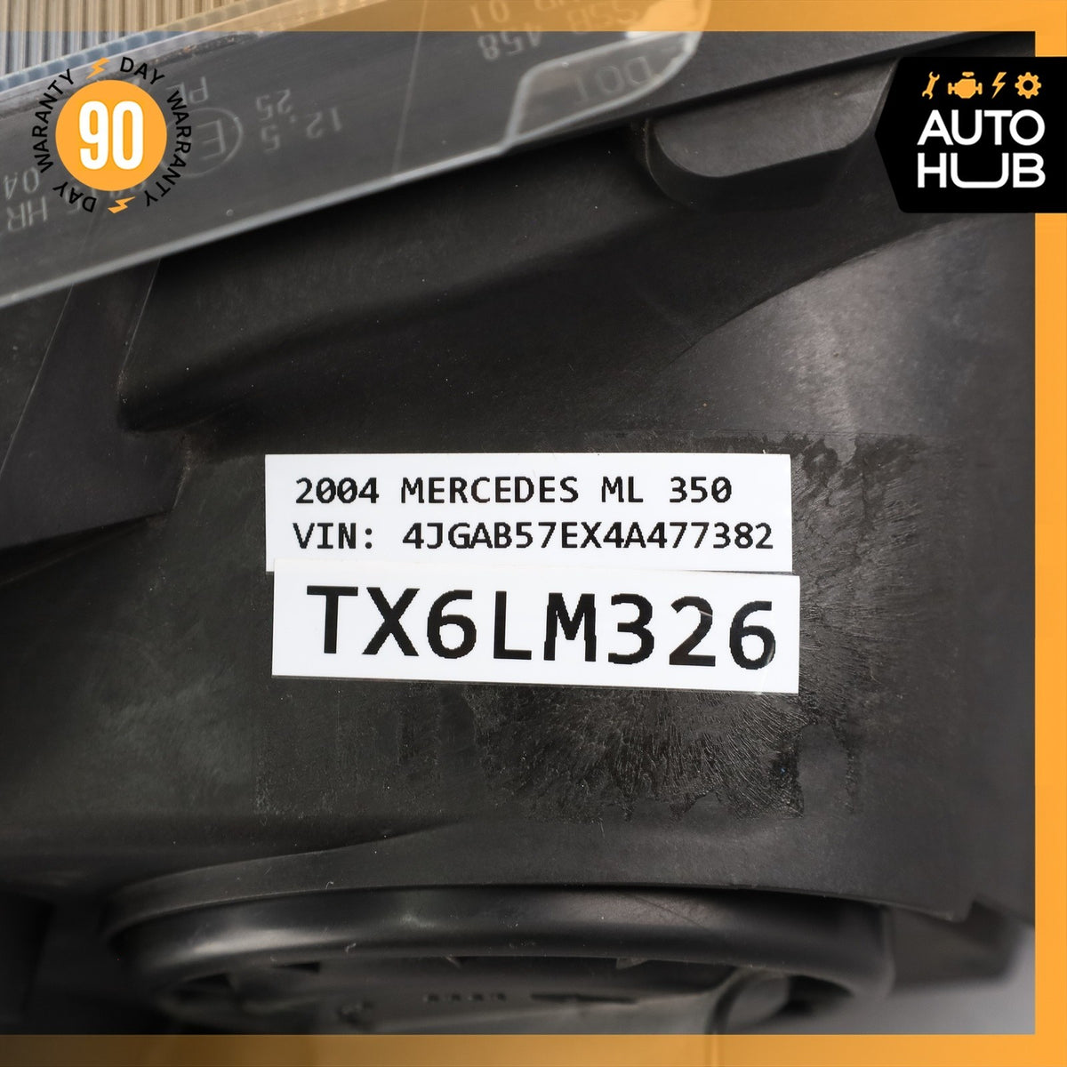 02-05 Mercedes W163 ML320 ML500 Headlight Head Lamp Halogen Left Driver Side OEM - photo 24