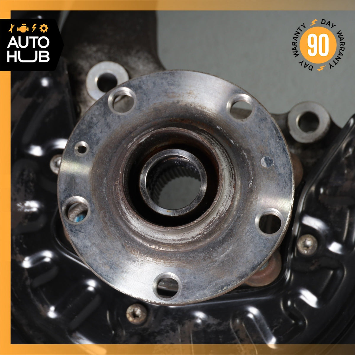 07-12 Bentley Continental GTC Rear Right Side Spindle Knuckle Hub OEM 40k - photo 7