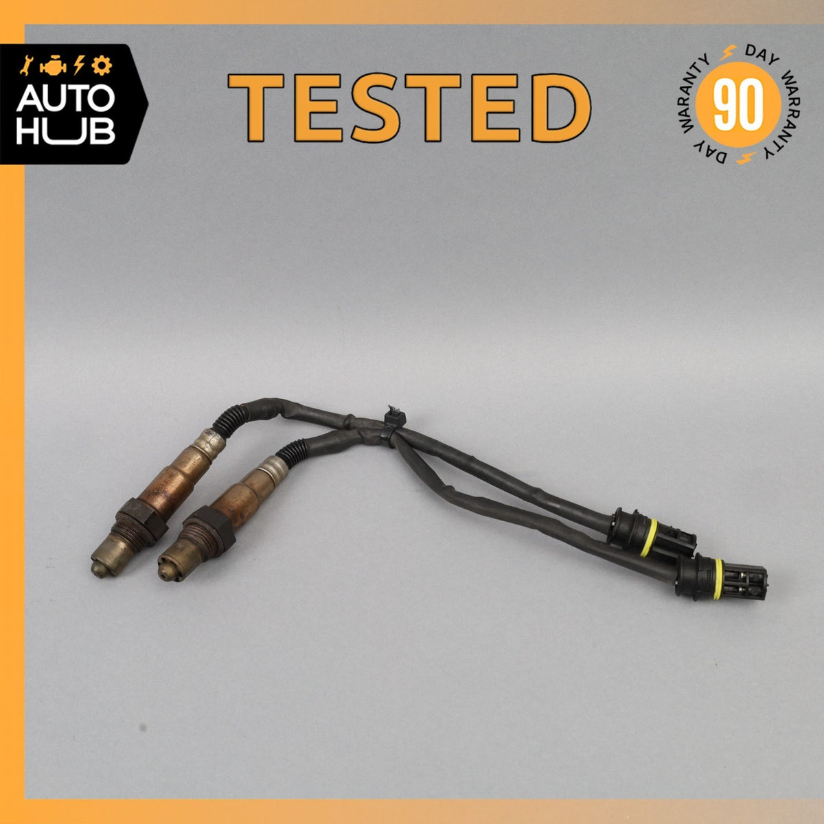 Mercedes W215 CL55 E430 Rear Left or Right Oxygen Sensor Lambda Set of 2 OEM - photo 1