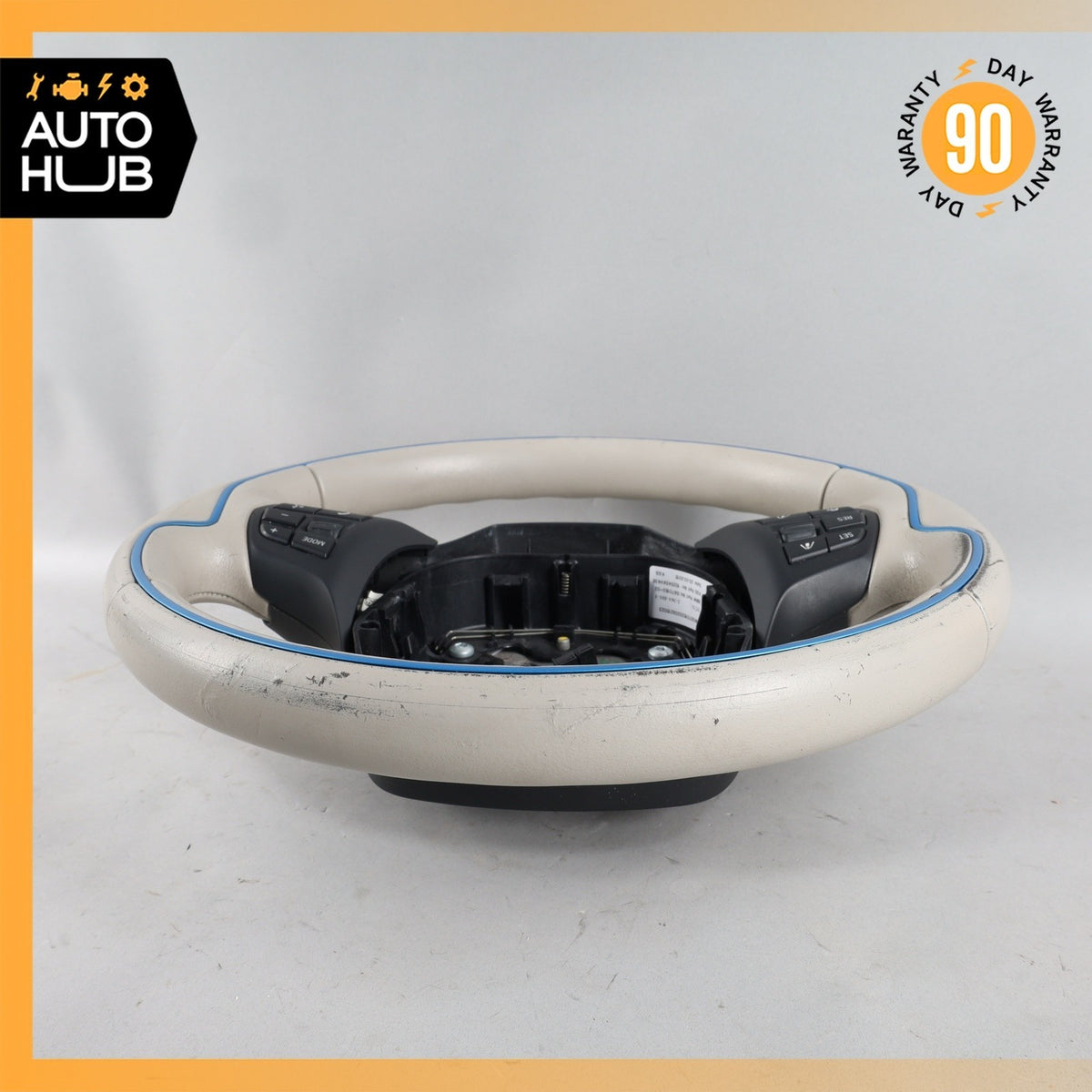 14-21 BMW i3 I01 Hybrid Steering Wheel Gray 6870162 OEM 88k - photo 12