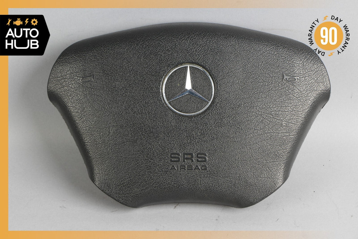 01-05 Mercedes W163 ML500 ML320 ML55 AMG Steering Wheel Airbag Air Bag Black OEM - photo 1