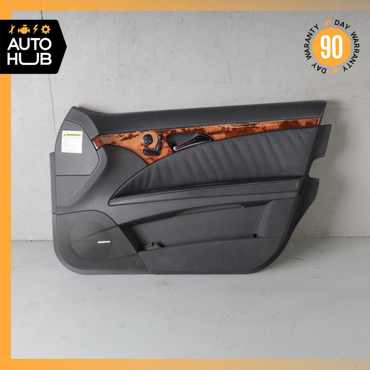 03-06 Mercedes W211 E320 E500 Interior Door Panel Front Right Side Black OEM - photo 1