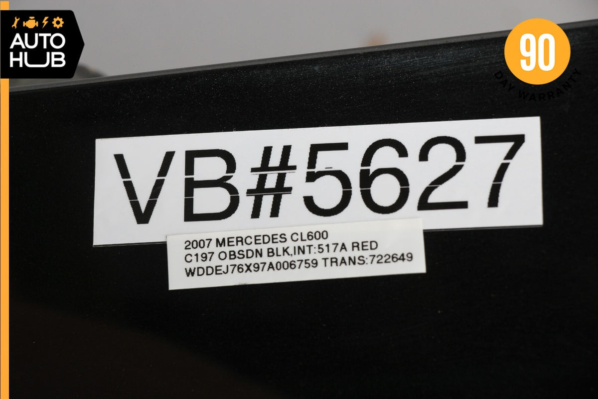 07-10 Mercedes W216 CL600 CL550 Fender Assembly Left Driver Side Black OEM - photo 12