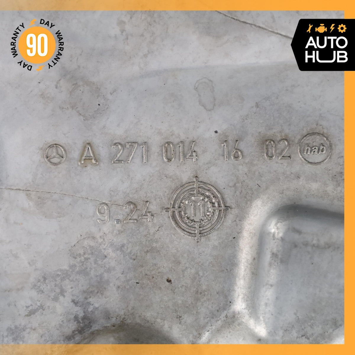 12-15 Mercedes W204 C250 SLK250 M271 1.8L Oil Pan Section 2710141602 OEM - photo 18
