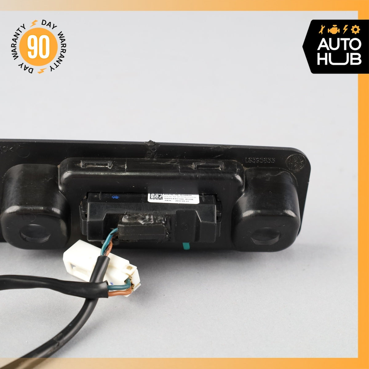 Alfa Romeo 949 Stelvio Rear Trunk Tailgate Release Open Handle w/Camera OEM 72k - photo 8