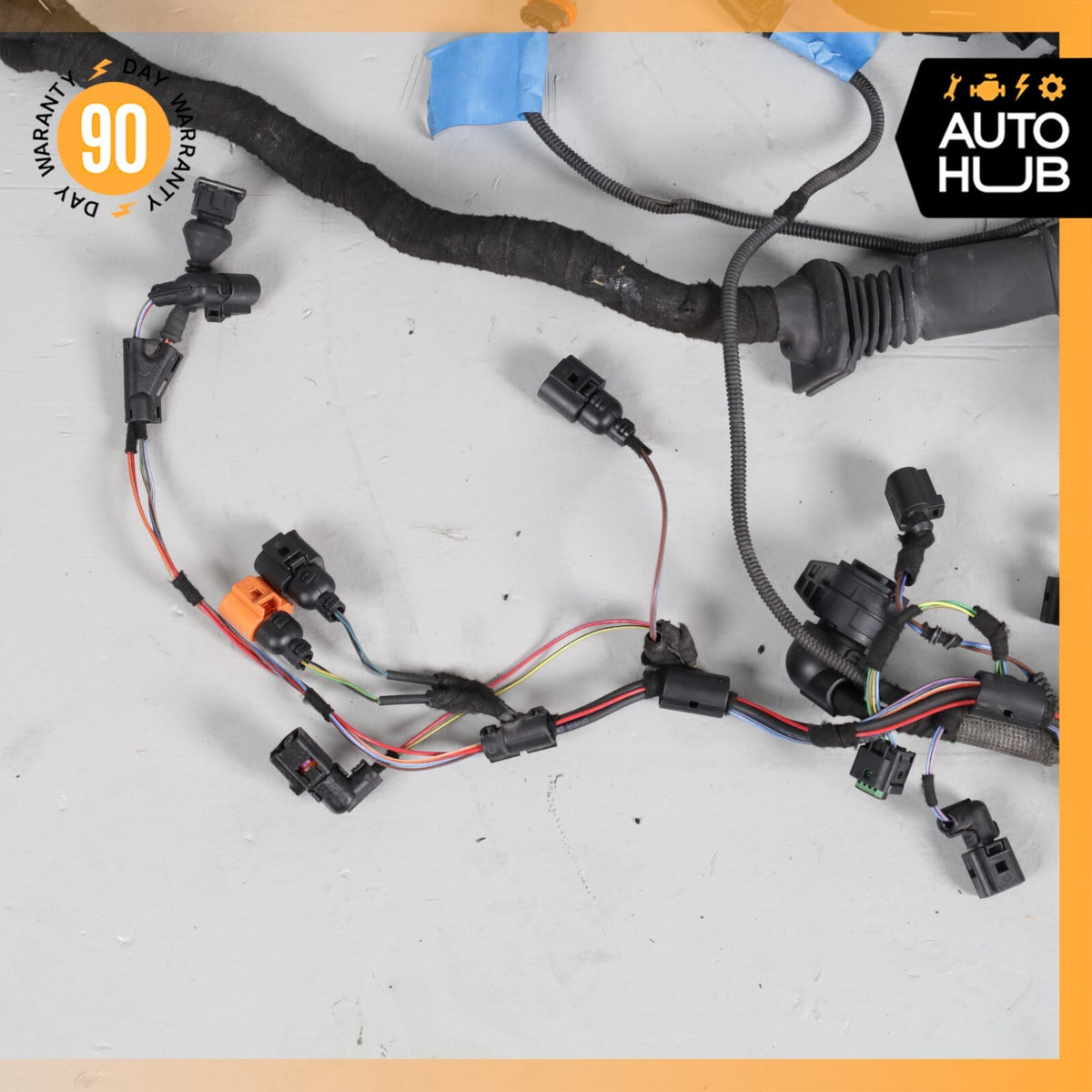 Bentley Continental Flying Spur 6.0L Engine Ignition Wire Cable Harness OEM 58k - photo 6