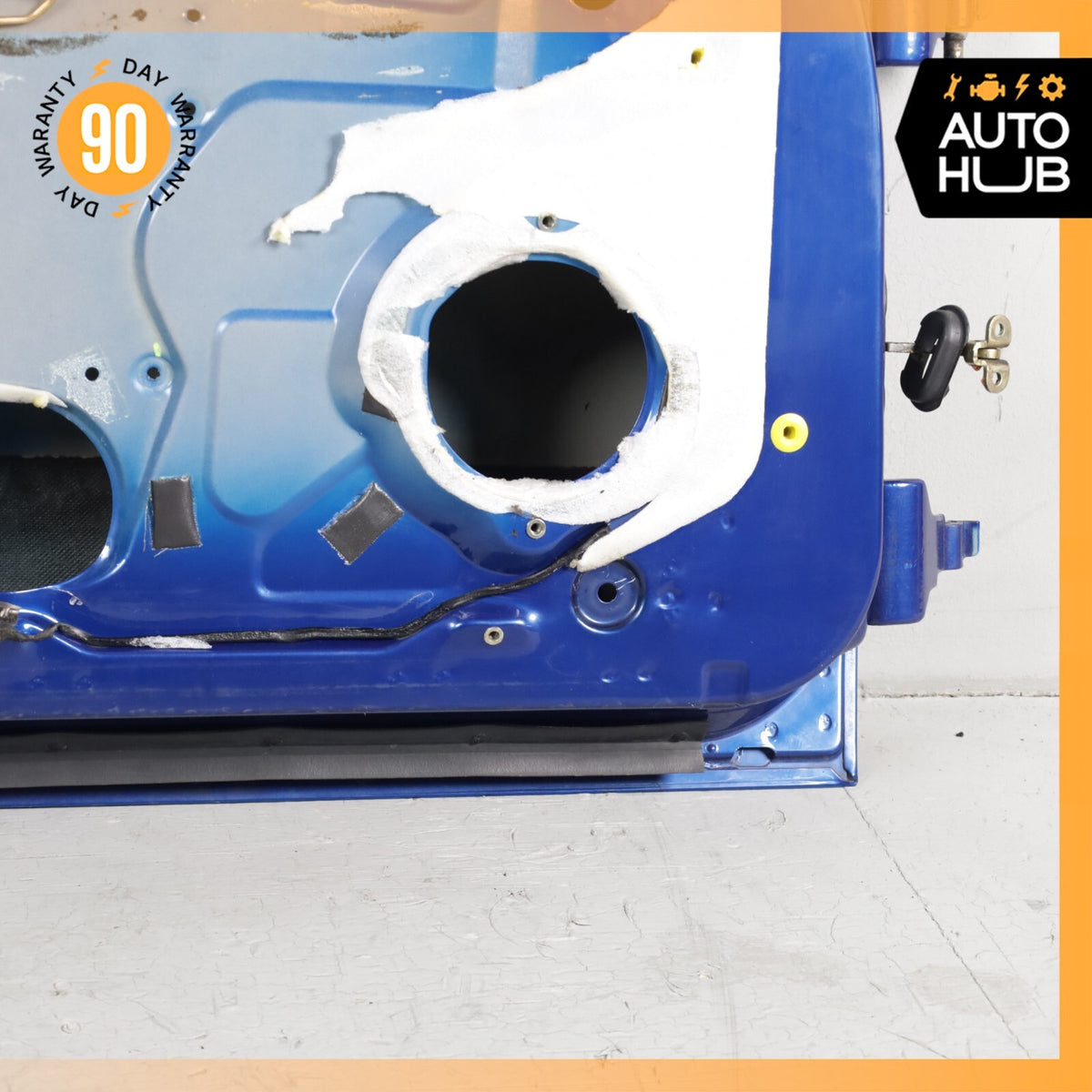 02-07 Maserati M138 Coupe 4200 GT Left Side Door Shell Frame Panel Blue OEM 67k - photo 12