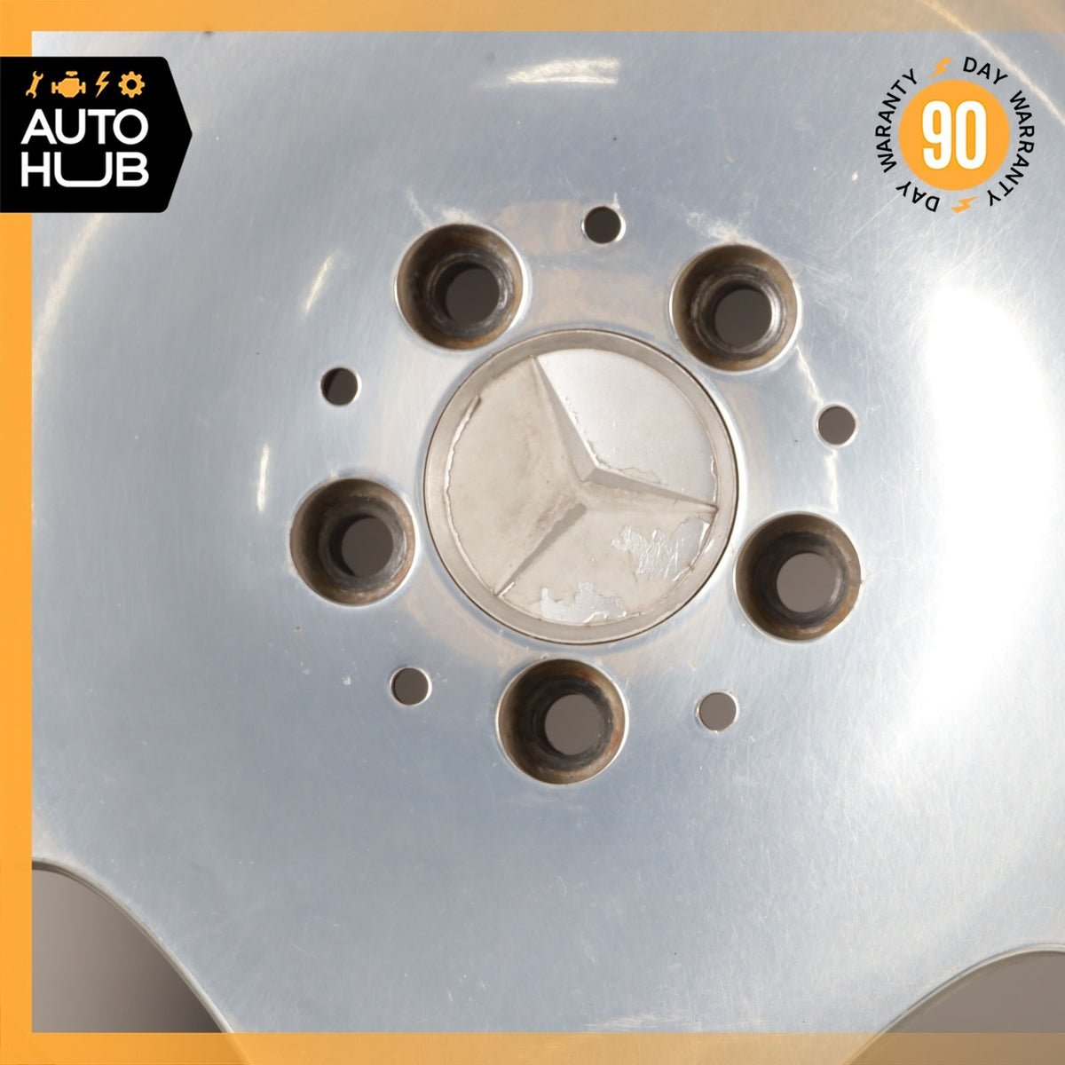 Mercedes W220 S600 CL500 S500 7.5 x 17 17" Wheel Rim Polished 2204011202 OEM - photo 7