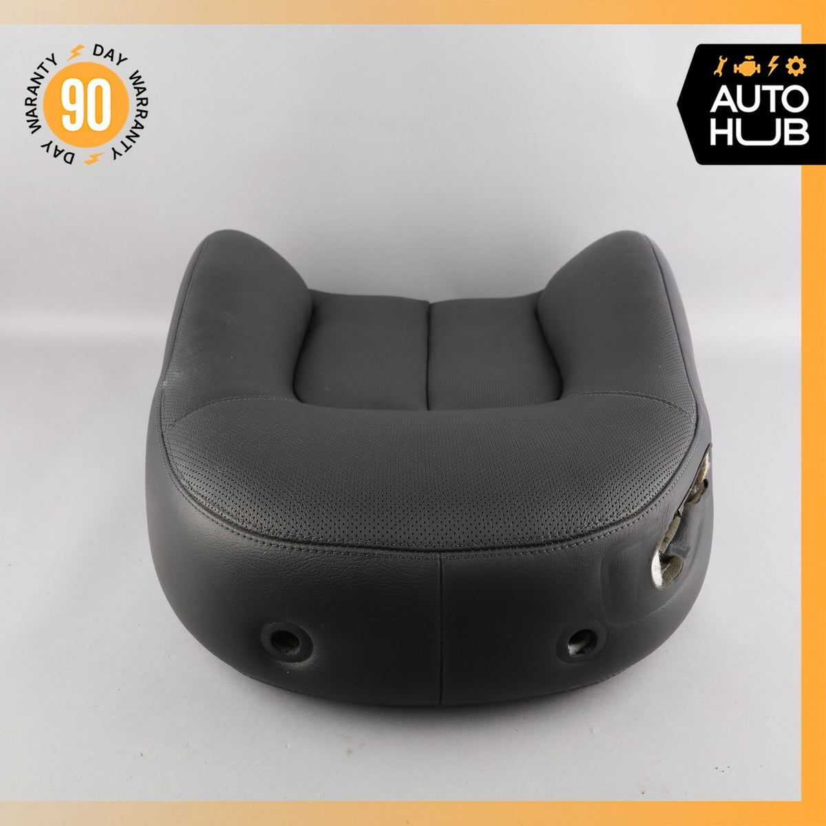 01-02 Mercedes W215 CL500 Front Right Passenger Top Upper Seat Cushion Black OEM - photo 12