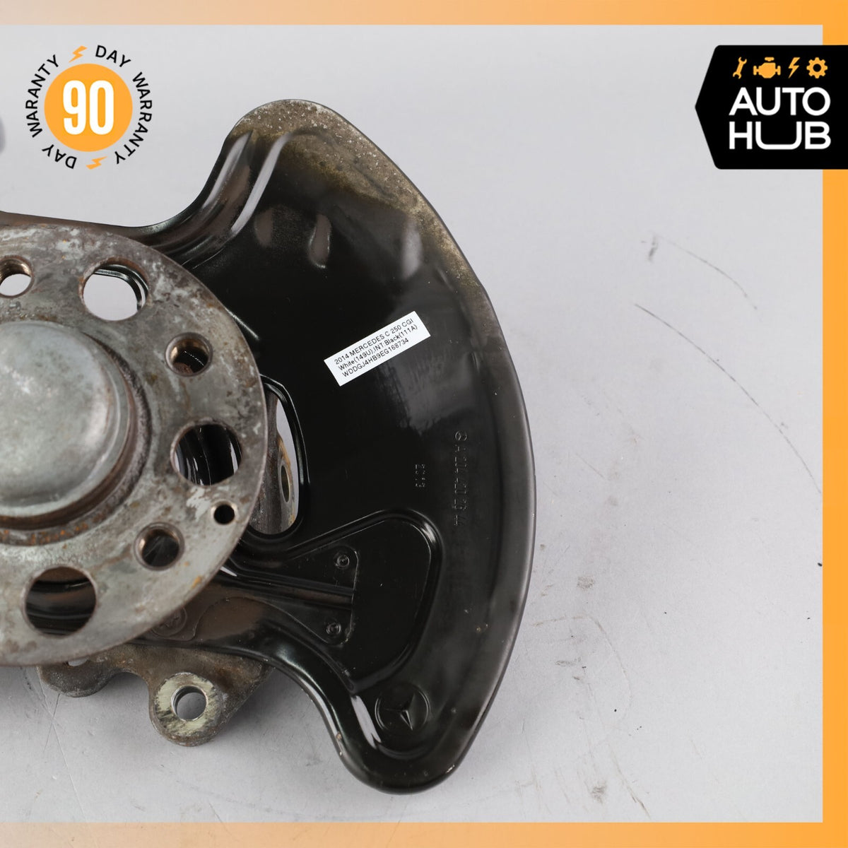08-17 Mercedes W204 C250 E350 C300 Front Right Side Spindle Knuckle Hub OEM - photo 3
