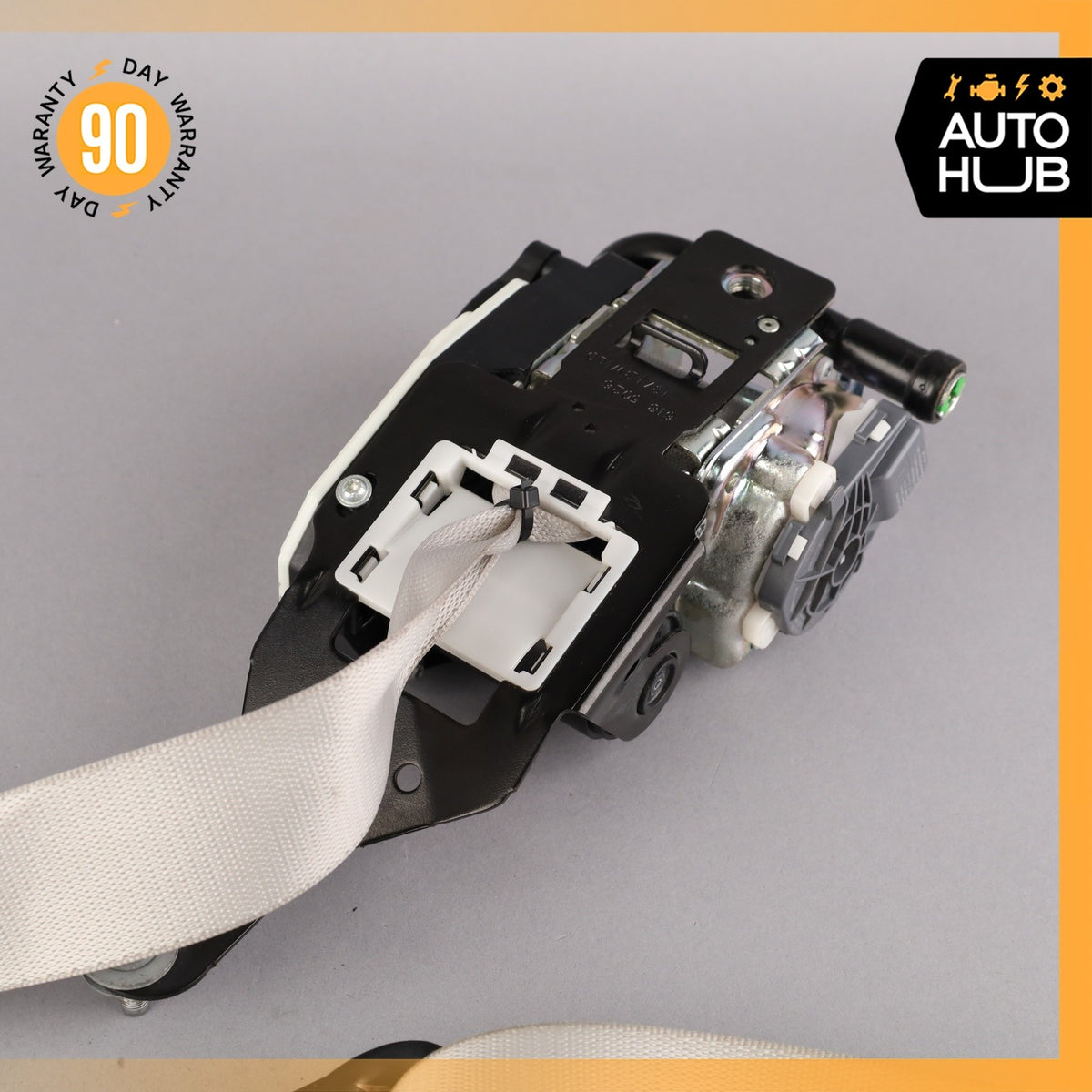 10-13 Mercedes W212 E350 E400 Seat Belt Front Left Driver Side Gray OEM - photo 2