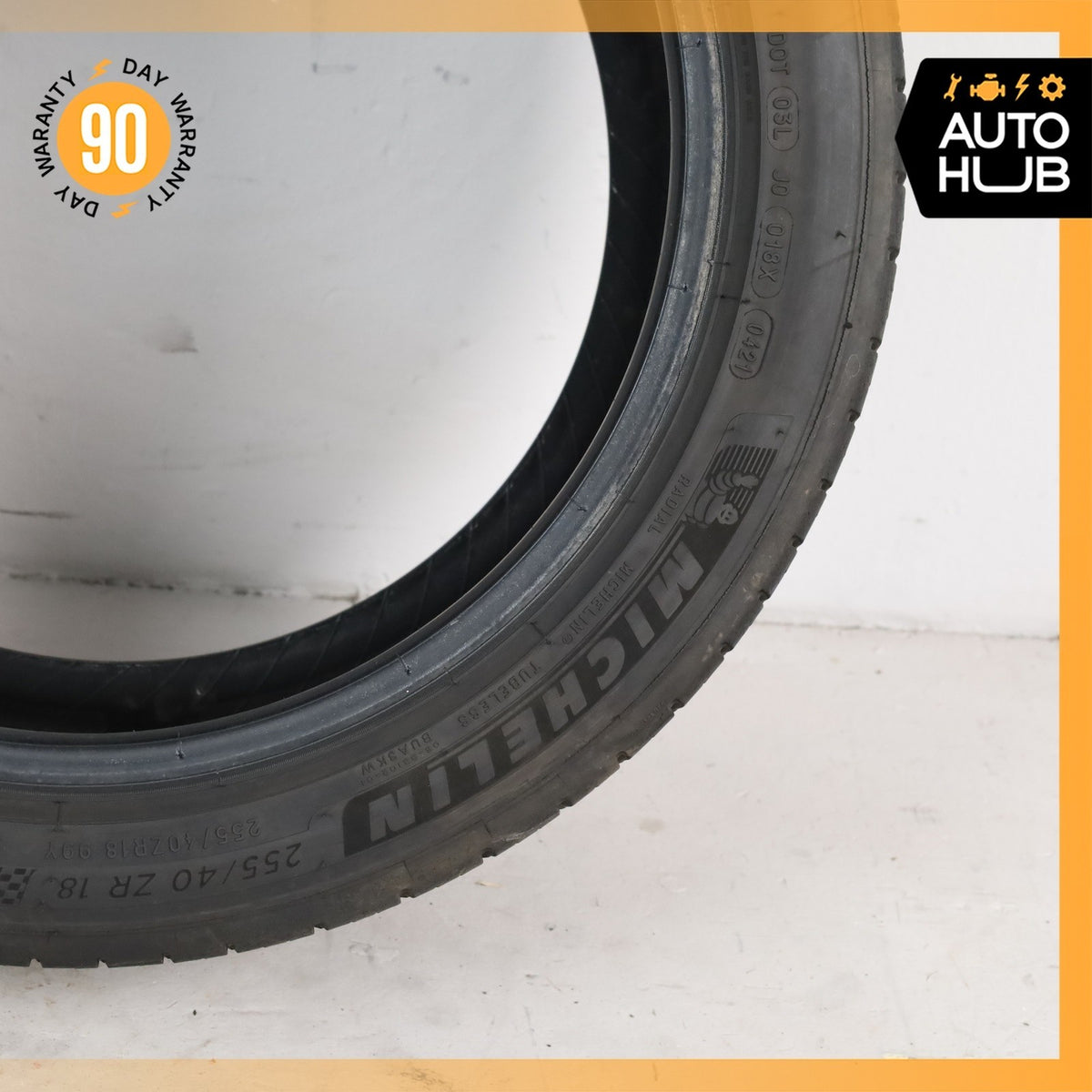 255/40ZR18 Michelin Pilot Sport All Season 4 255 40 18' 99Y XL 8.5/32" Tire - photo 6