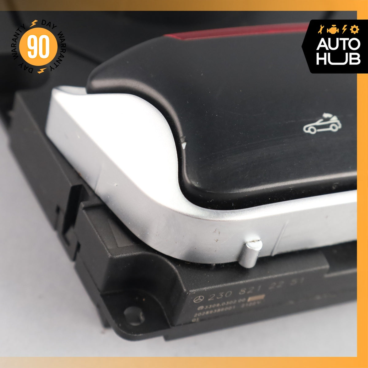 Mercedes R230 SL500 SL55 Convertible Top Roof ABC Mirror Control Switch OEM - photo 10