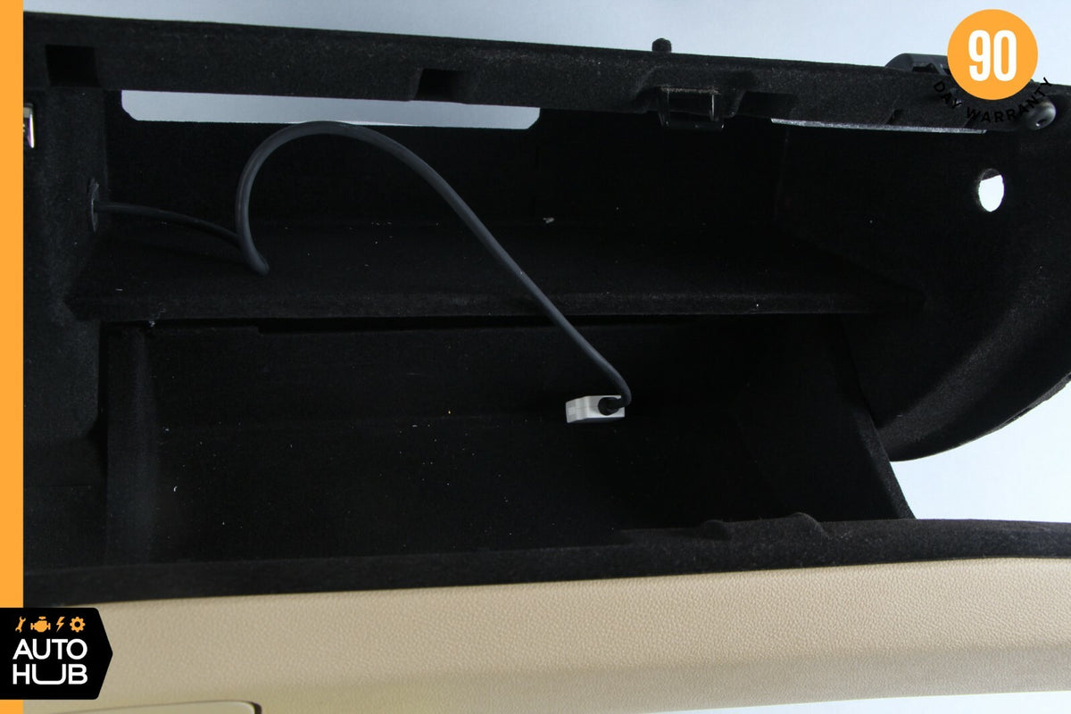 06-10 Mercedes W251 R350 R320 Dashboard Glove Box Storage Compartment Beige OEM - photo 8