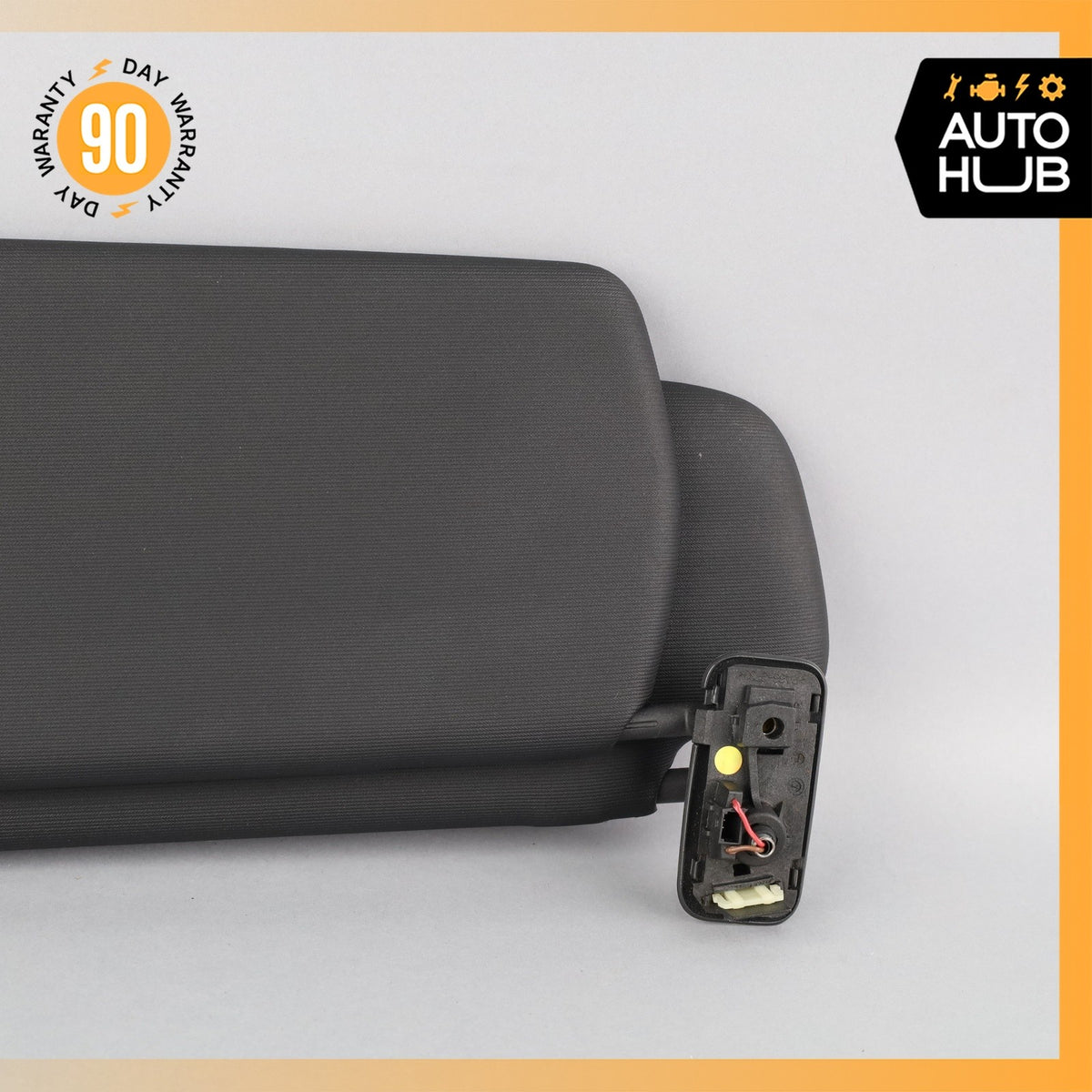 11-18 Porsche Cayenne 958 S Sun Visor Sunvisor Front Right Side Black OEM - photo 3