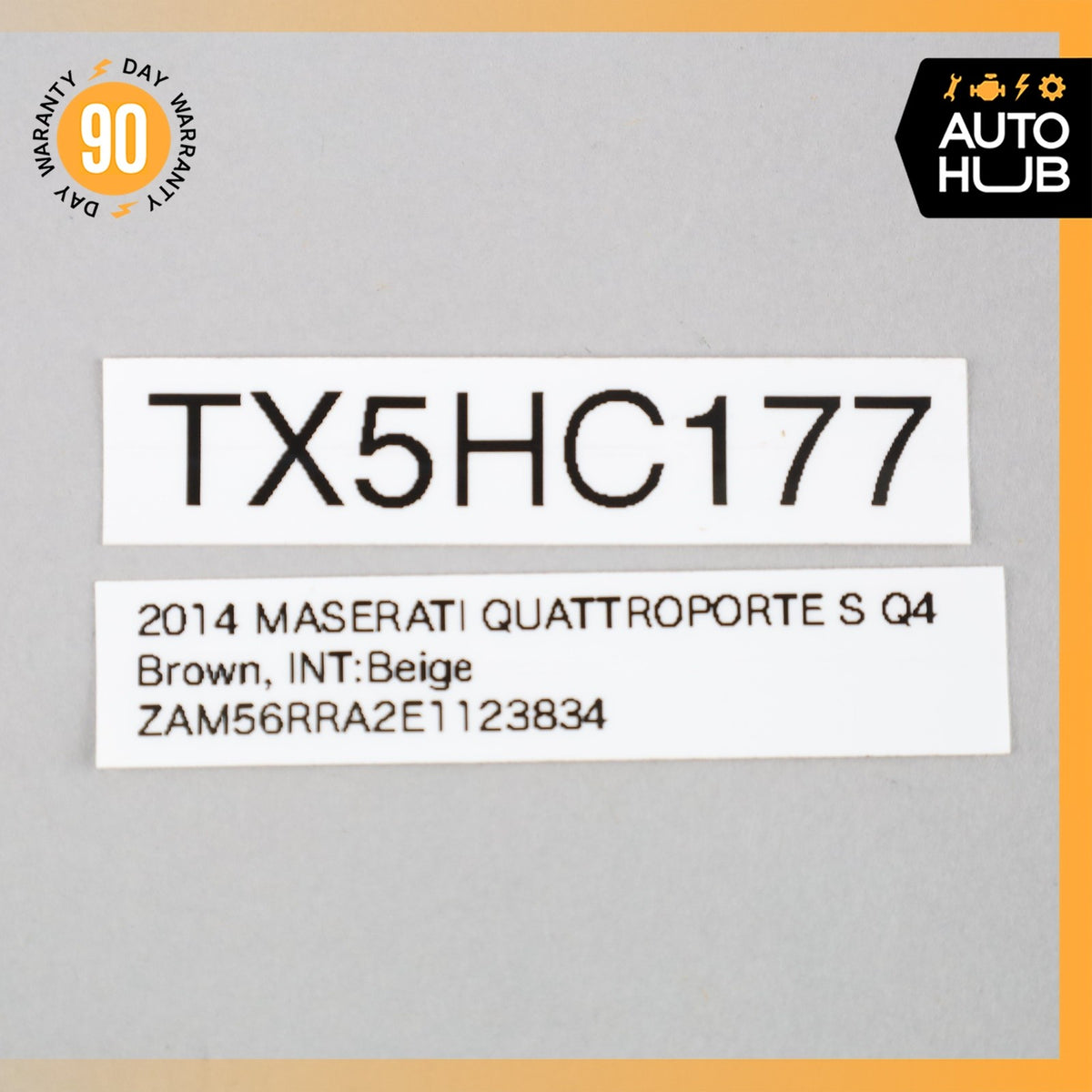 2014 Maserati Quattroporte M156 Rear Right Side Door Control Module OEM - photo 9