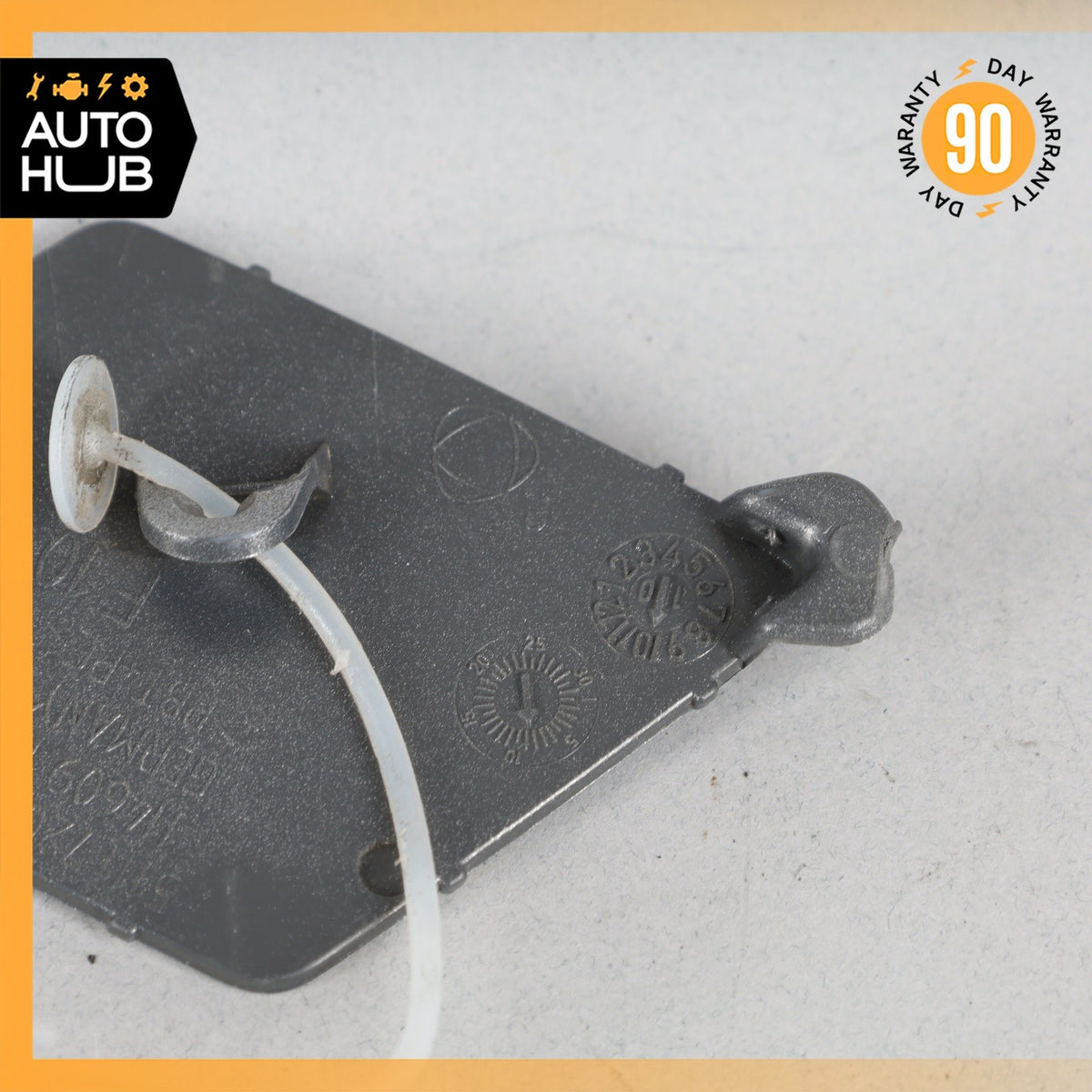 11-13 BMW F10 528i 535i 550i Front Bumper Tow Hook Hitch Cover Lid OEM - photo 5