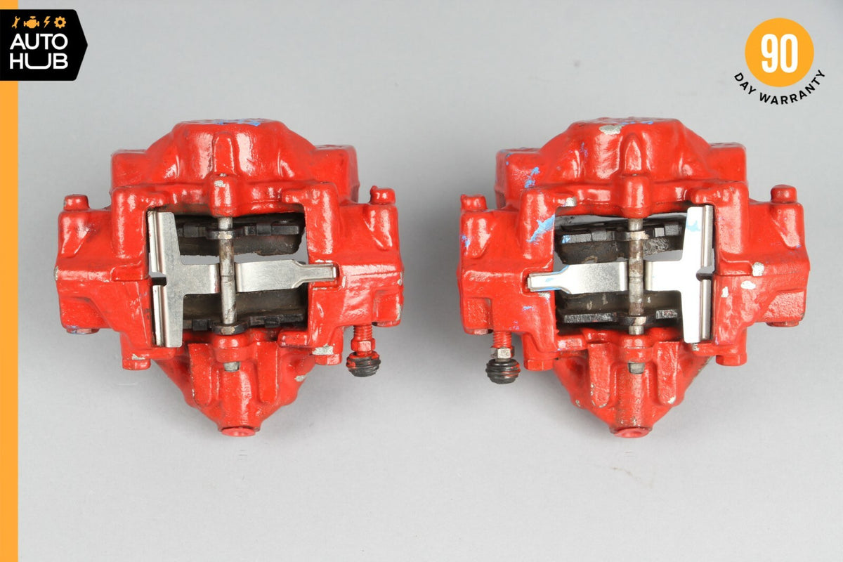 Mercedes R171 SLK300 SLK280 C230 Rear Brake Caliper Calipers Set Red OEM 57k - photo 9