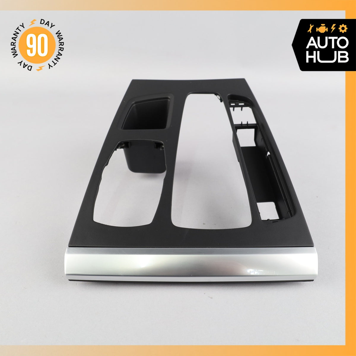 14-17 BMW F15 X5 Center Console Shifter Cover Panel Trim Bezel 51169252115 OEM - photo 4