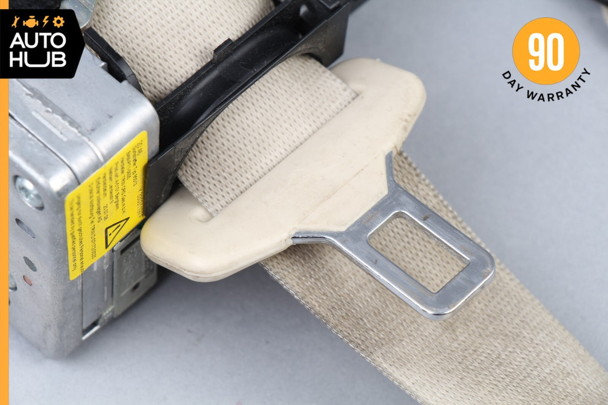 07-12 Mercedes R230 SL550 SL55 AMG Left Driver Seat Belt Retractor Beige OEM - photo 3