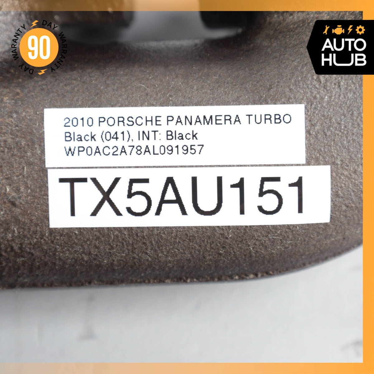 10-16 Porsche Panamera 970 Turbo Right Side Turbocharger Turbo Charger OEM 87k - photo 17