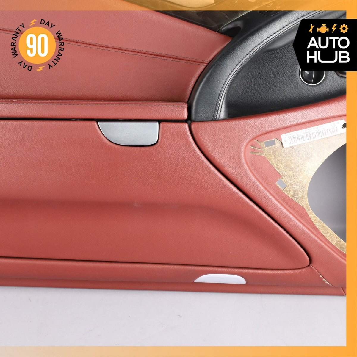 09-12 Mercedes R230 SL550 Interior Door Panel Left Driver Side Red OEM 62k - photo 6