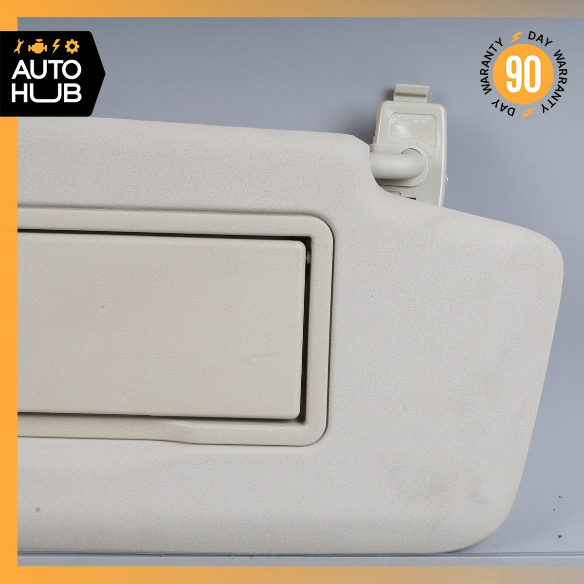 10-15 Mercedes X204 GLK250 GLK350 Right Side Sunvisor Sun Visor Beige OEM - photo 6