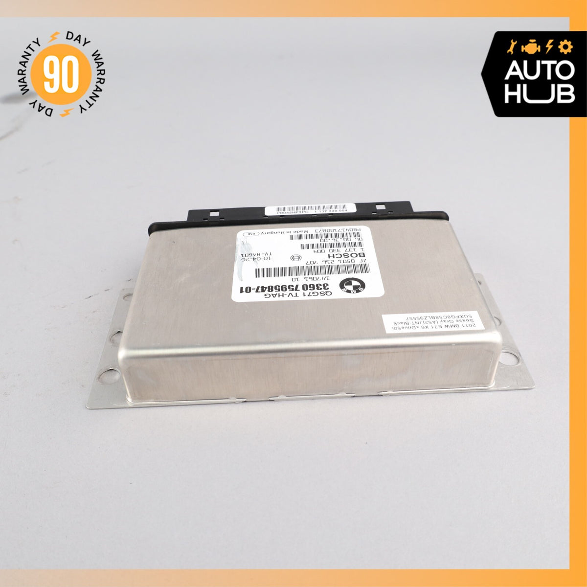 08-14 BMW E71 X6 X5 Rear Differential Lock Control Module Unit OEM - photo 3