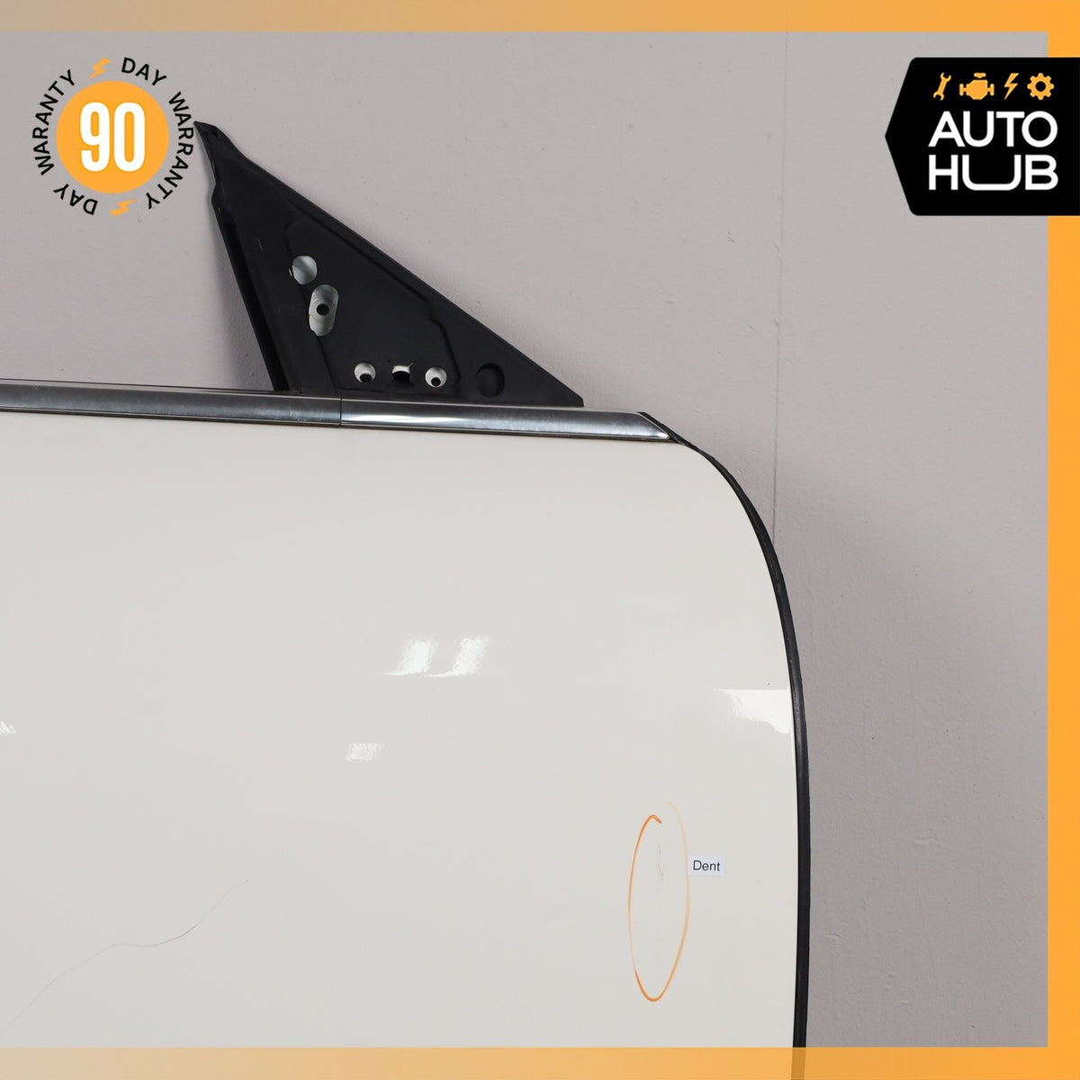 17-22 Maserati Levante M161 Front Right Passenger Side Door Shell White OEM 89k - photo 4